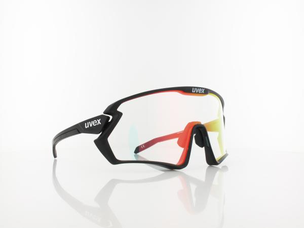 UVEX | sportstyle 231 2.0 V S533028 2203 140 | black mat / vario litemirror red