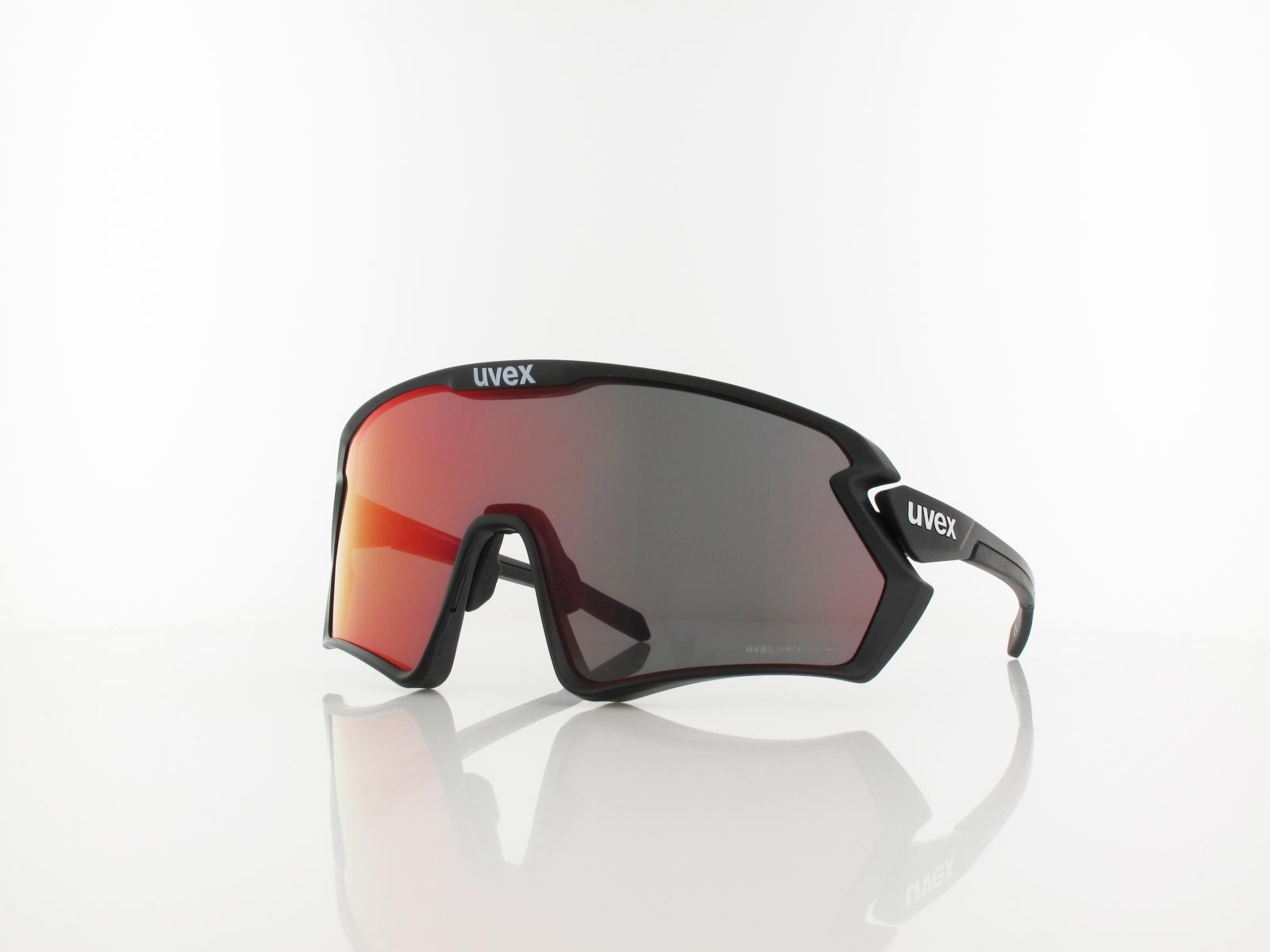 UVEX | sportstyle 231 2.0 P S533029 2230 140 | black mat / polavision mirror red