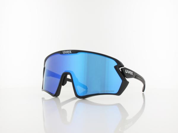 UVEX | sportstyle 231 2.0 P S533029 2240 140 | black mat / polavision mirror blue