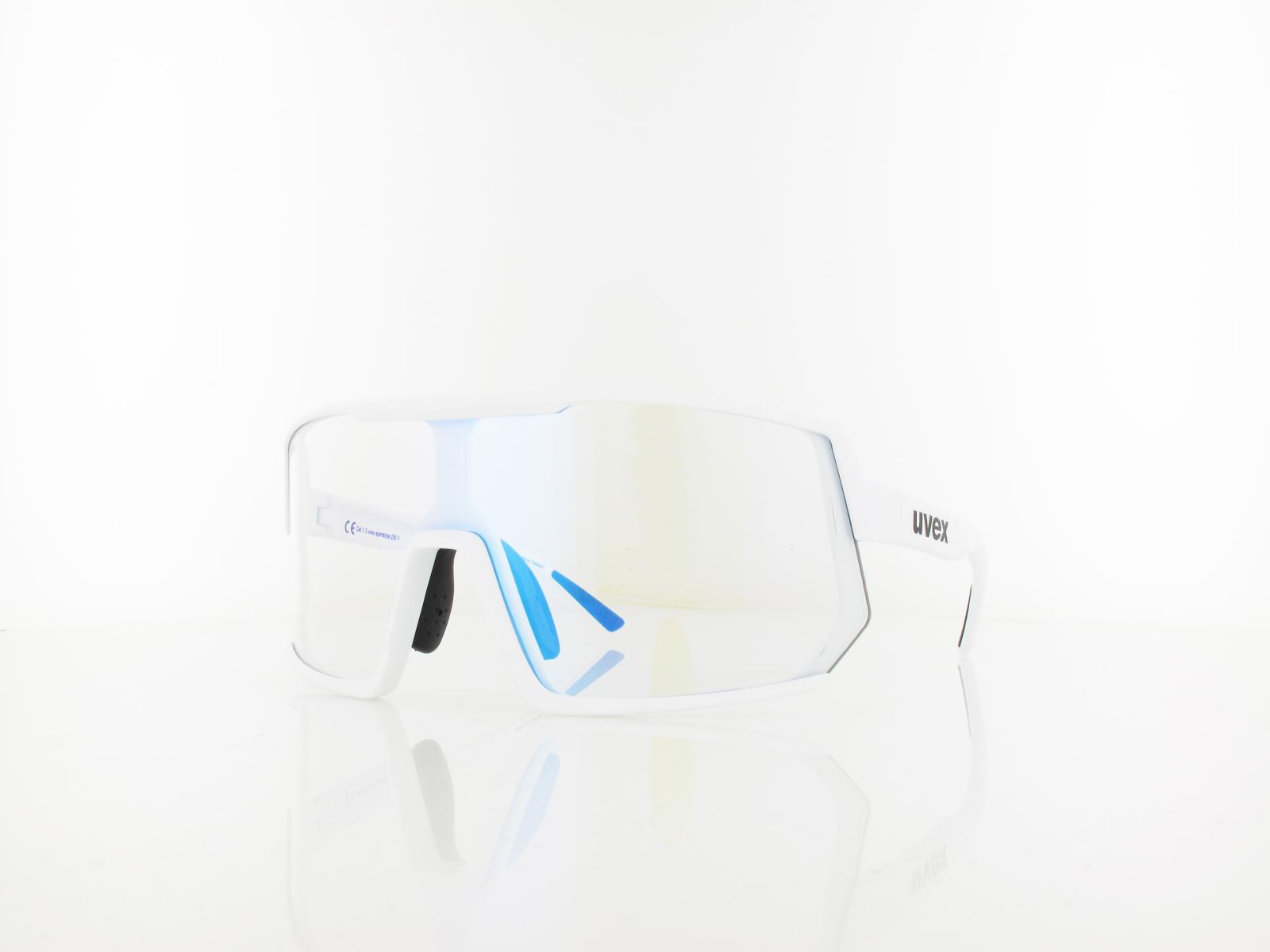UVEX | sportstyle 235 V S533031 8803 140 | white mat / vario litemirror blue