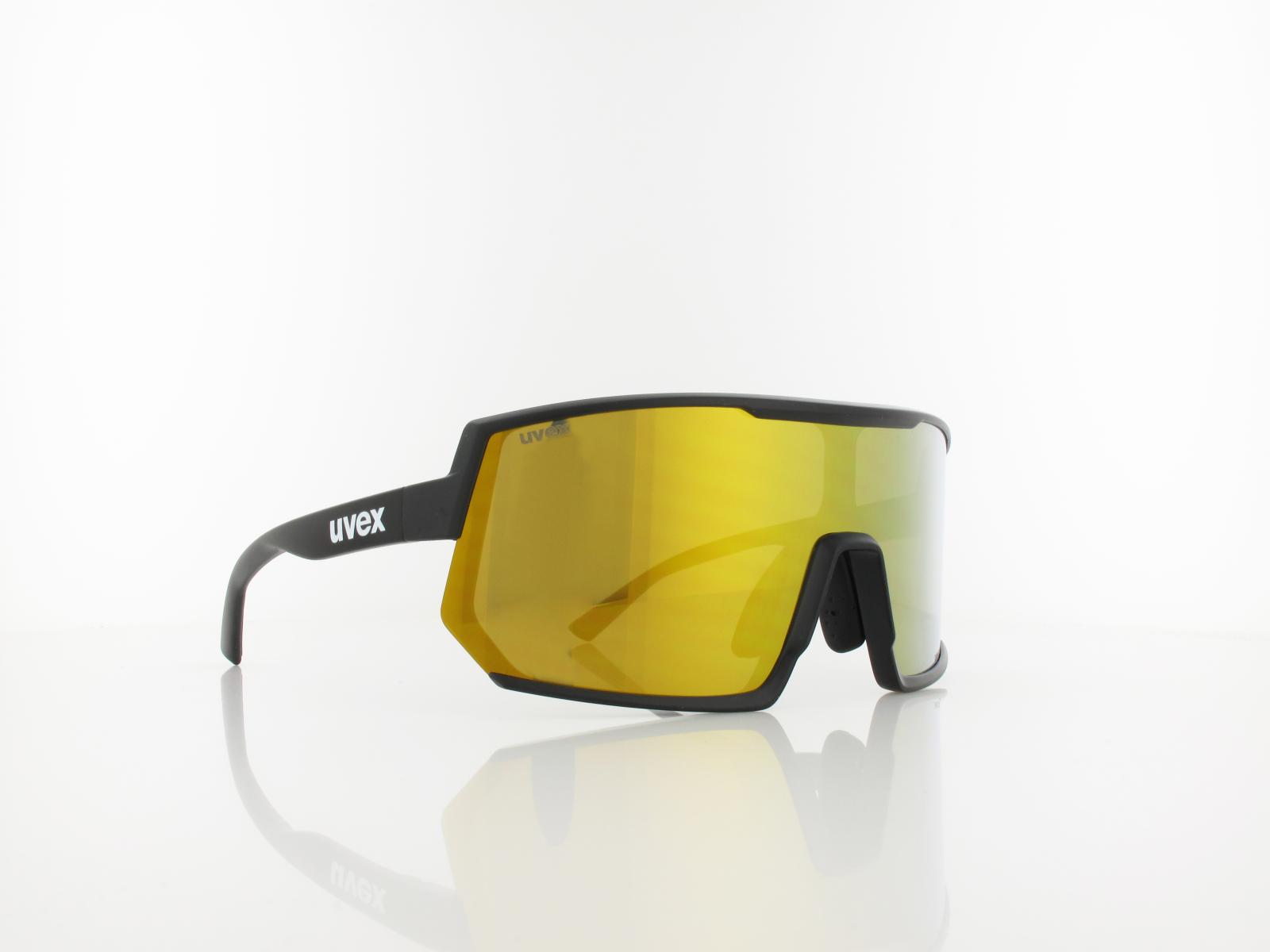 UVEX | sportstyle 235 P S533032 2230 140 | black mat / polavision mirror yellow