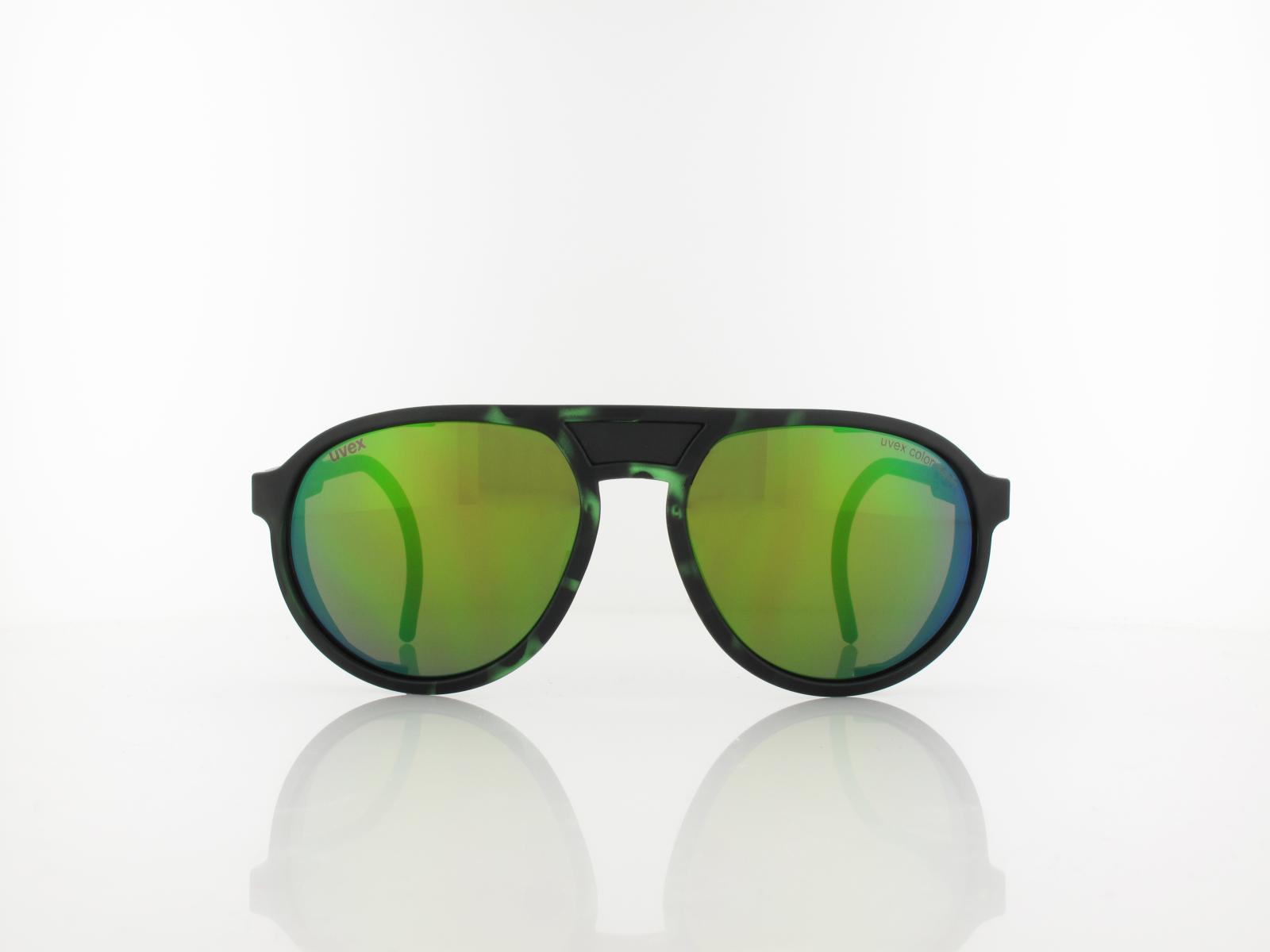 UVEX | mtn classic CV S533034 7770 59 | green matt tortoise / colorvision mirror green