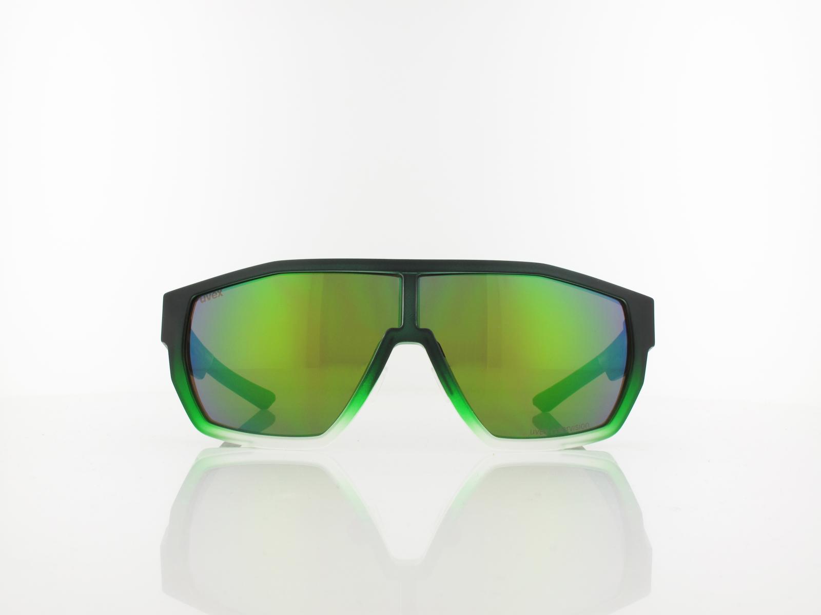 UVEX | mtn style CV S533036 7795 66 | green matt fade / colorvision mirror green