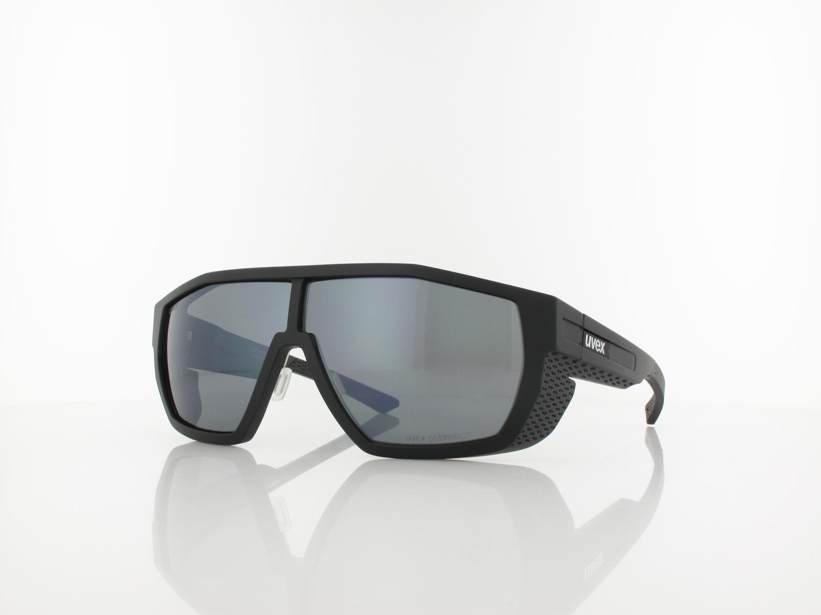 UVEX | mtn style P S533037 2250 66 | black matt / polavision mirror silver