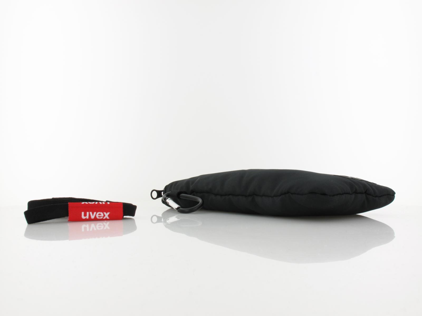 UVEX | mtn style P S533037 2530 66 | black grey matt / polavision mirror red