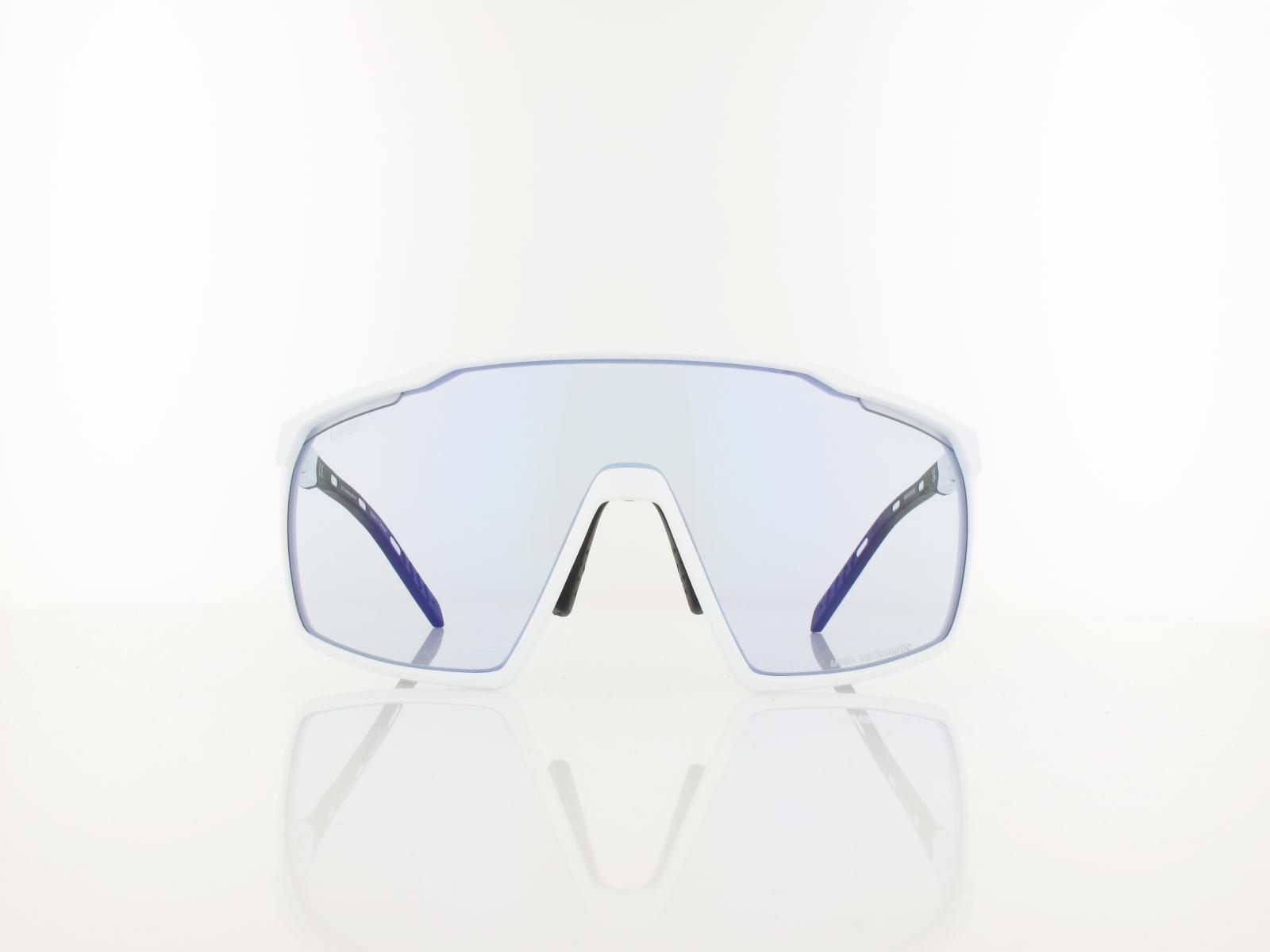 UVEX | mtn perform V S533038 8803 136 | white matt / vario litemirror blue
