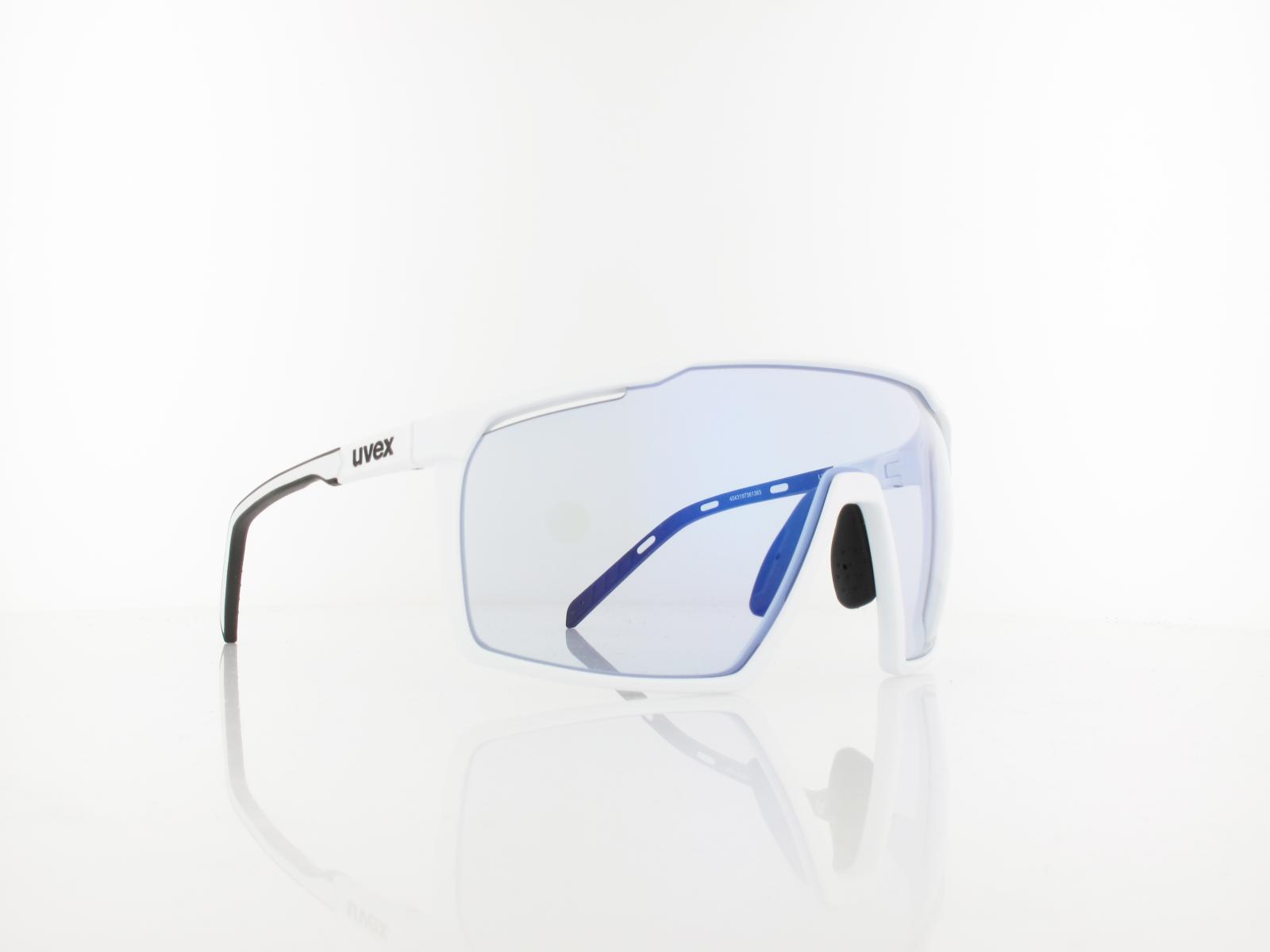 UVEX | mtn perform V S533038 8803 136 | white matt / vario litemirror blue