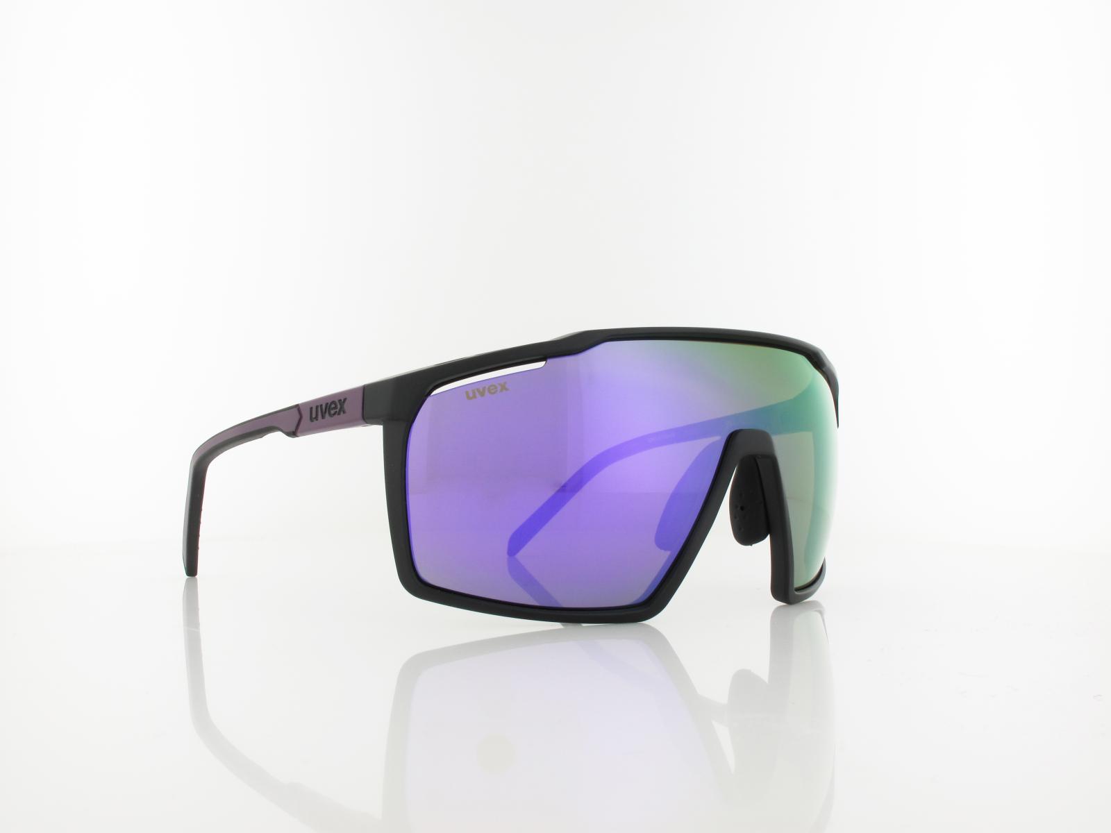 UVEX | mtn perform S533039 2116 136 | black purple matt / mirror purple