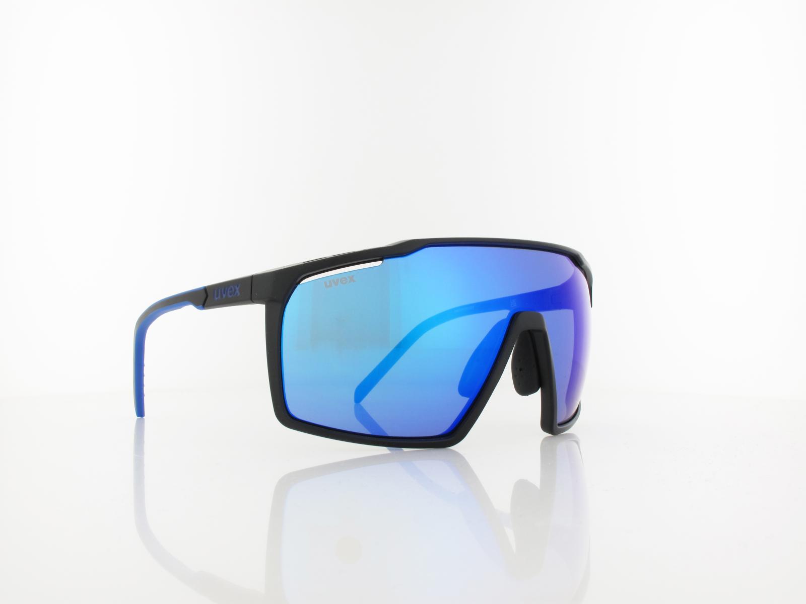 UVEX | mtn perform S533039 2416 136 | black blue matt / mirror blue