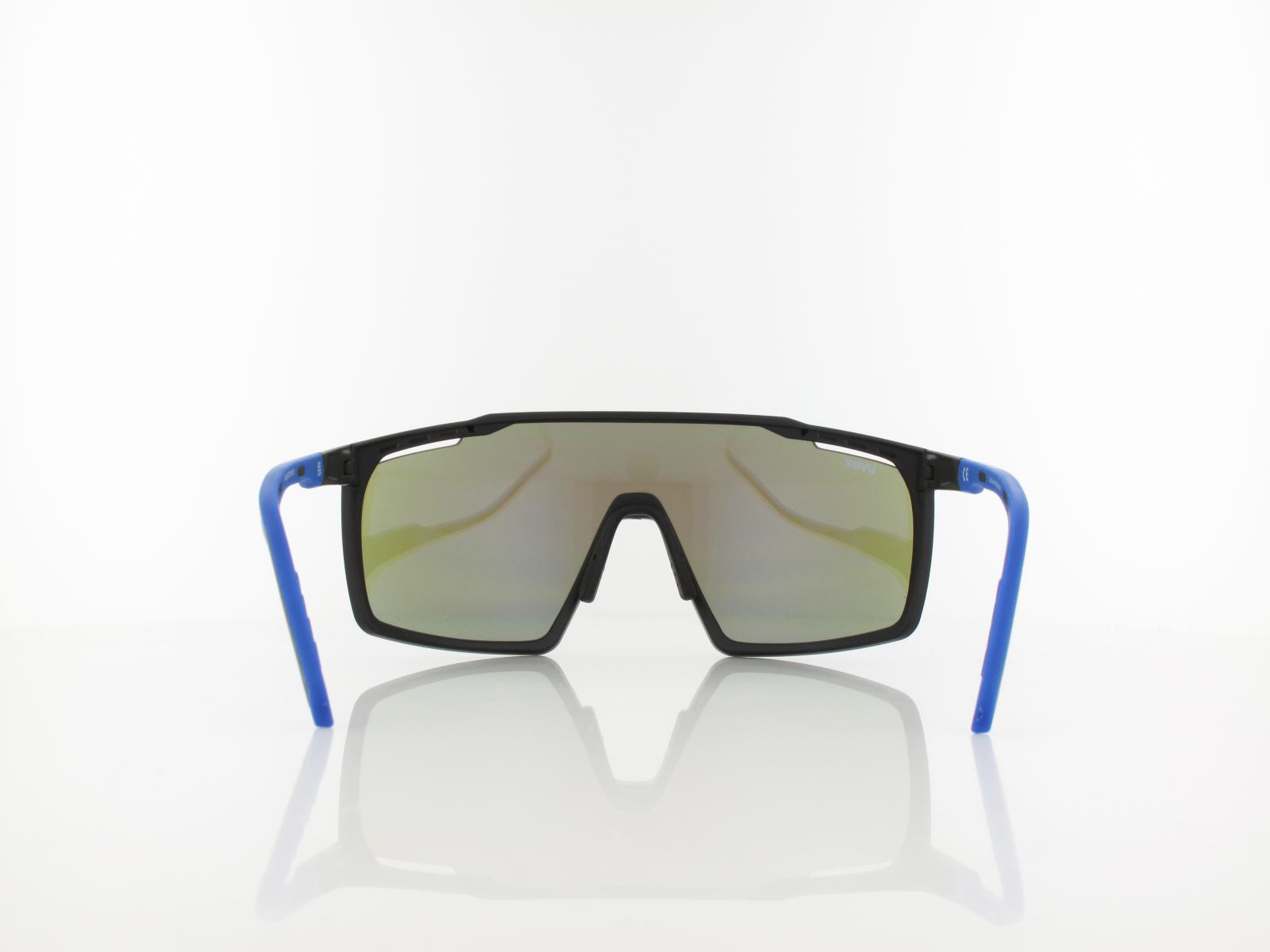 UVEX | mtn perform S533039 2416 136 | black blue matt / mirror blue