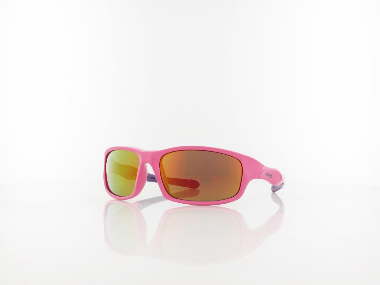 UVEX | sportstyle 507 S533866 6616 53 | pink purple / mirror pink