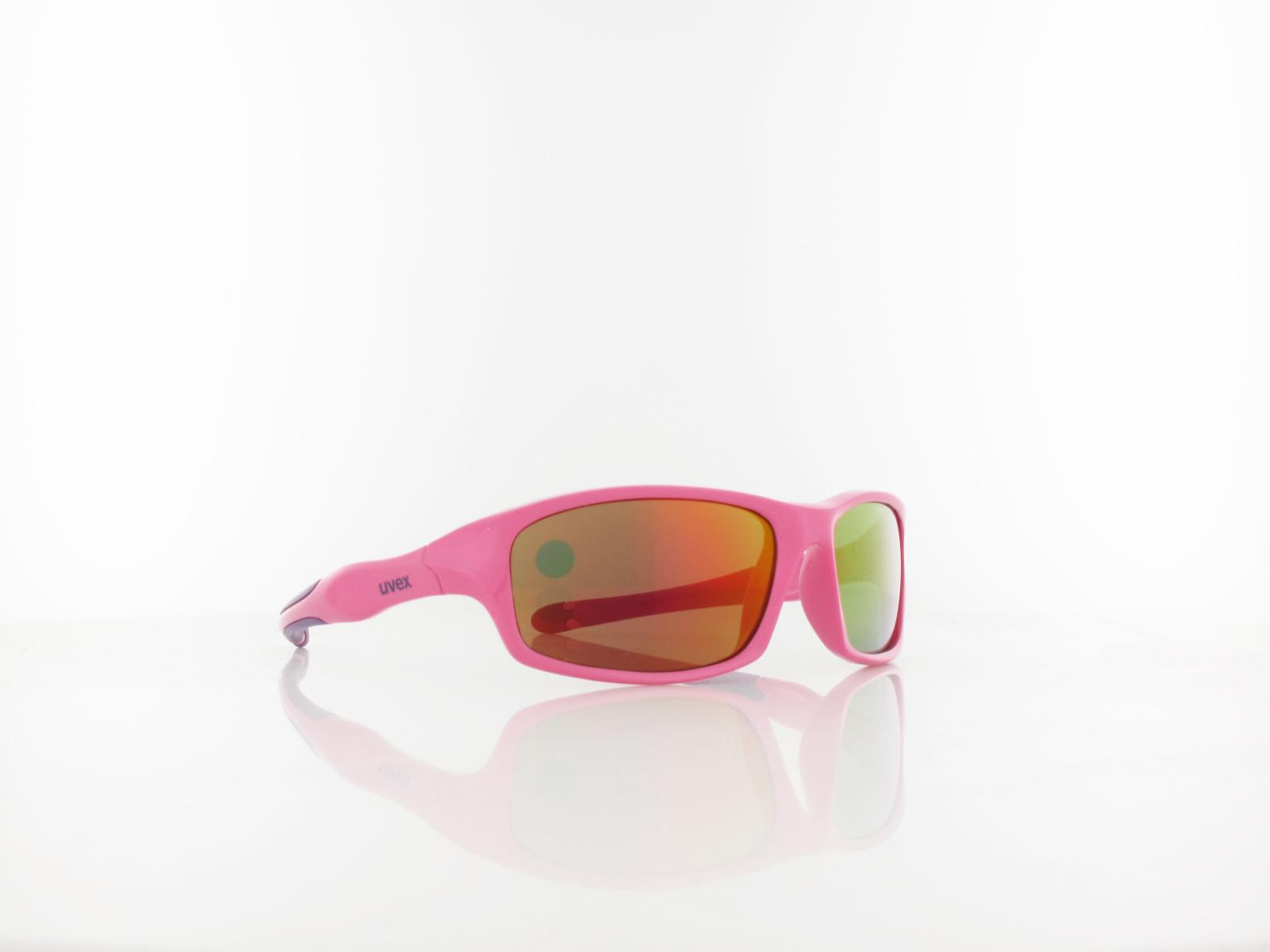 UVEX | sportstyle 507 S533866 6616 53 | pink purple / mirror pink