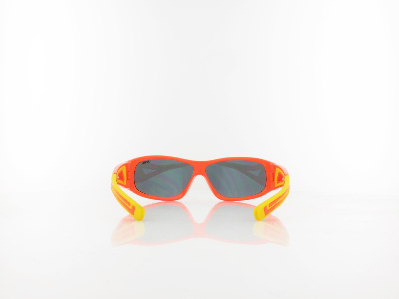 UVEX | sportstyle 509 S533940 3616 54 | orange yellow / ltm silver