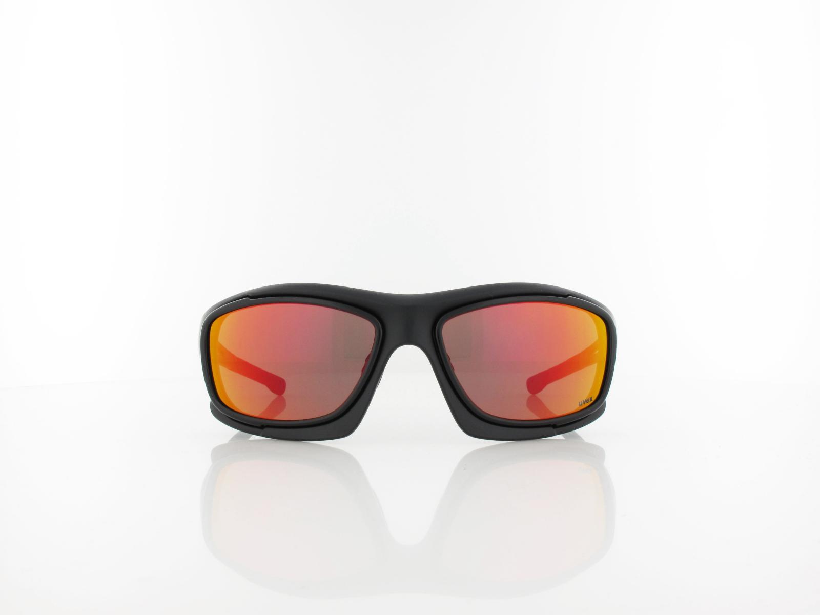 UVEX | RXd 4000 9031 1200 59 | black matt / green red mirror