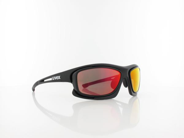 UVEX | RXd 4000 9031 1200 59 | black matt / green red mirror