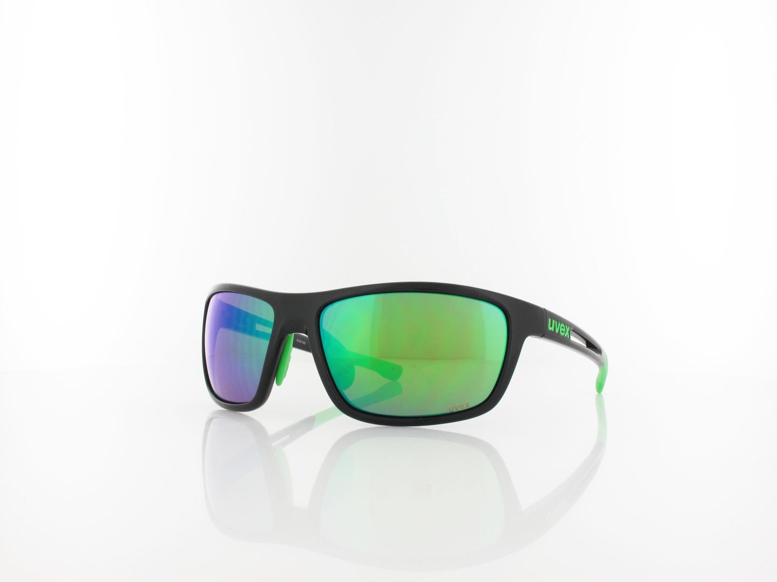 UVEX | RXd 4004 1178 58 | black / brown green mirror