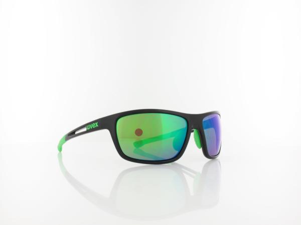 UVEX | RXd 4004 1178 58 | black / brown green mirror
