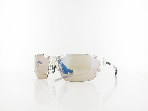 UVEX | RXi 4101 CV V 2100 9043 70 | crystal / ltm blue colorvision variomatic