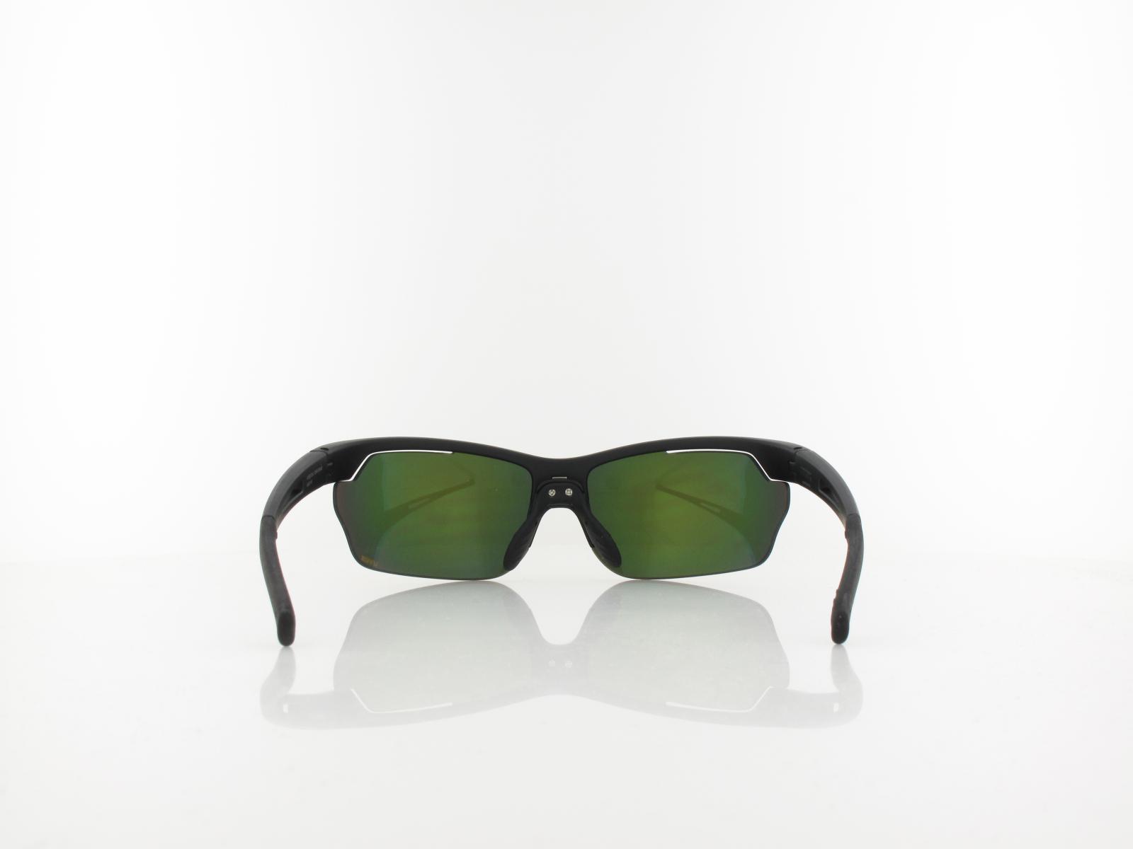 UVEX | RXi 4102 9049 1248 68 | black matt / green orange mirror