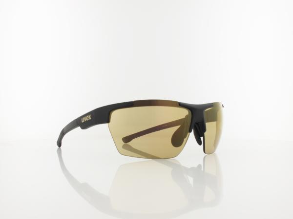 UVEX | RXi 4103 CV V 1200 76 | matte black / colorvision variomatic ltm gold