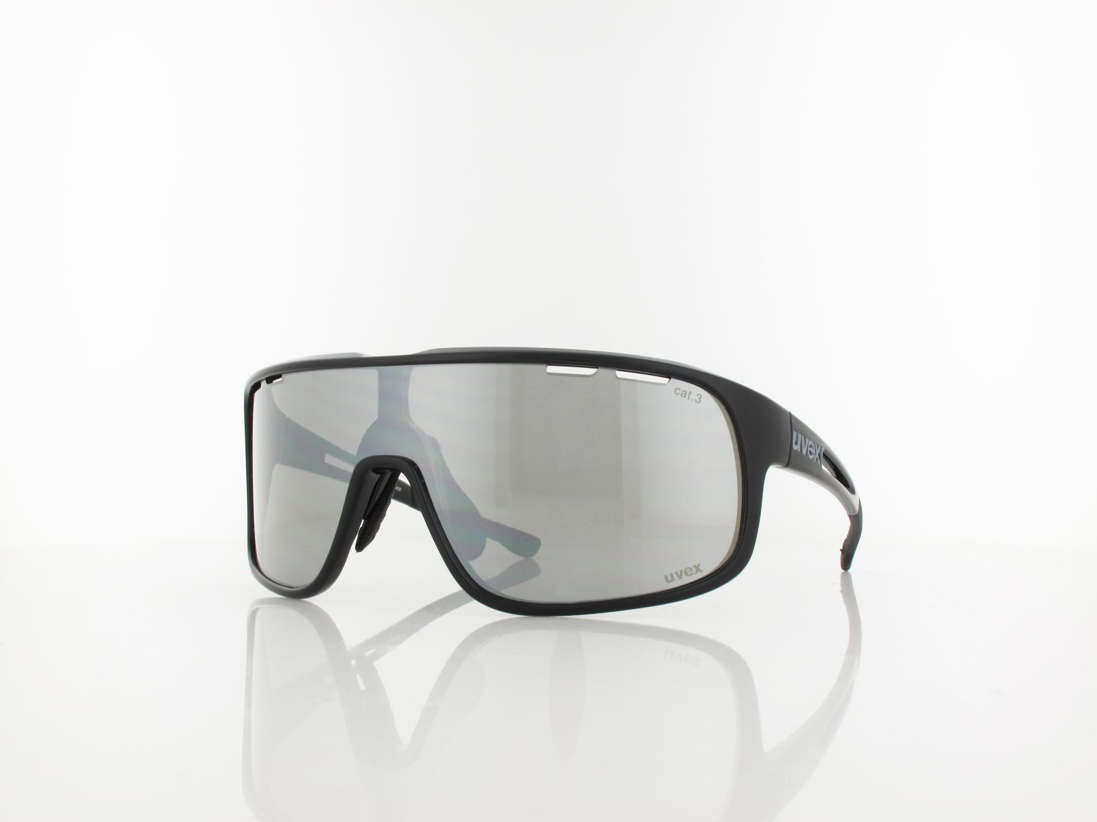 UVEX | RXs 4300 1100 9034 135 | shiny black / grey - silver mirror