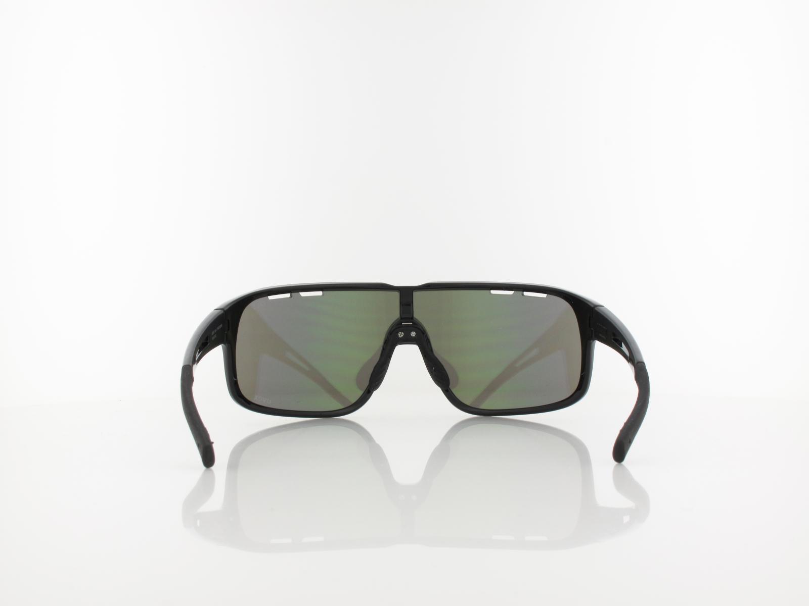 UVEX | RXs 4300 1100 9034 135 | shiny black / grey - silver mirror