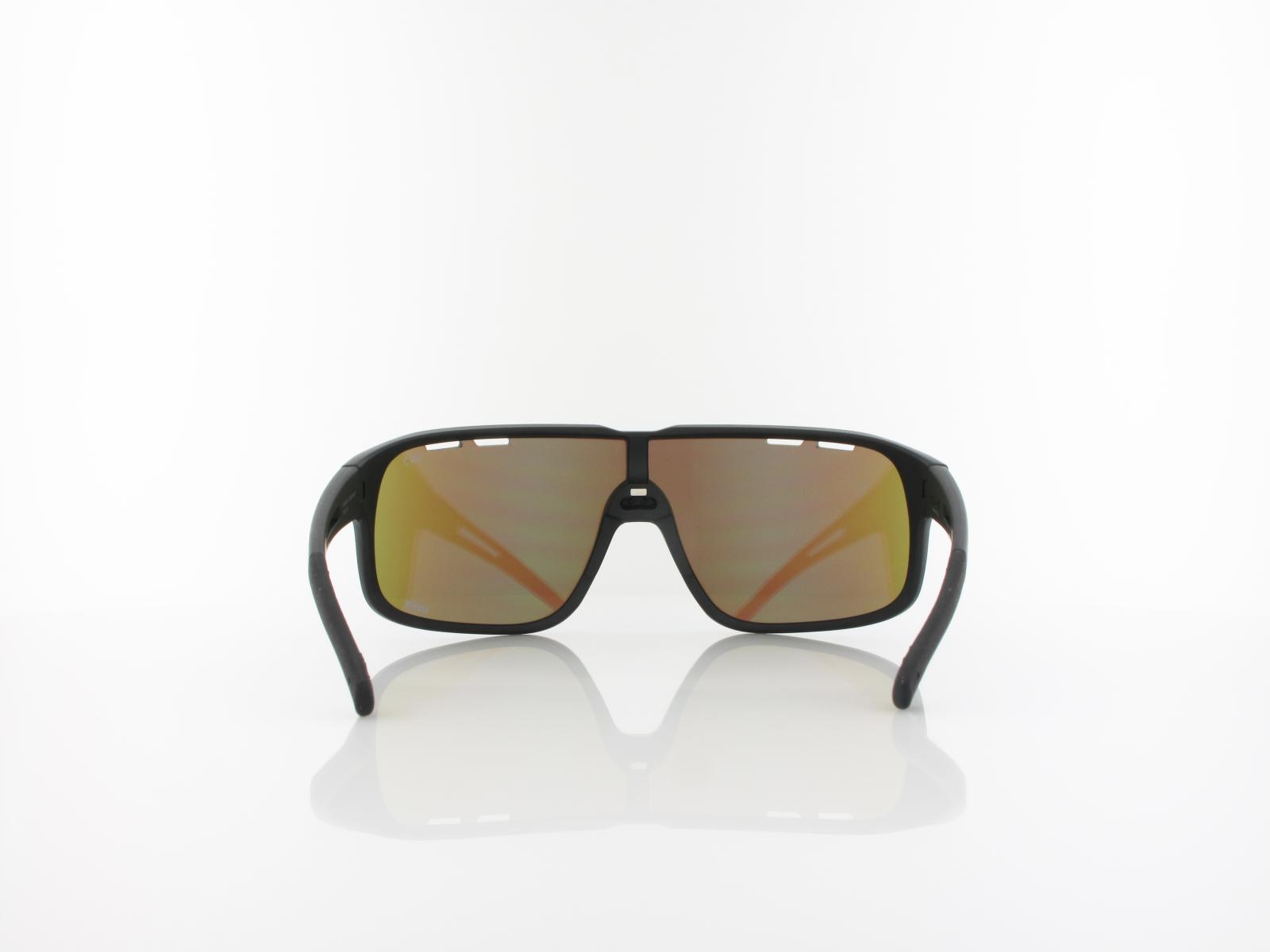 UVEX | RXs 4300 1200 9037 135 | black matt / grey - blue mirror