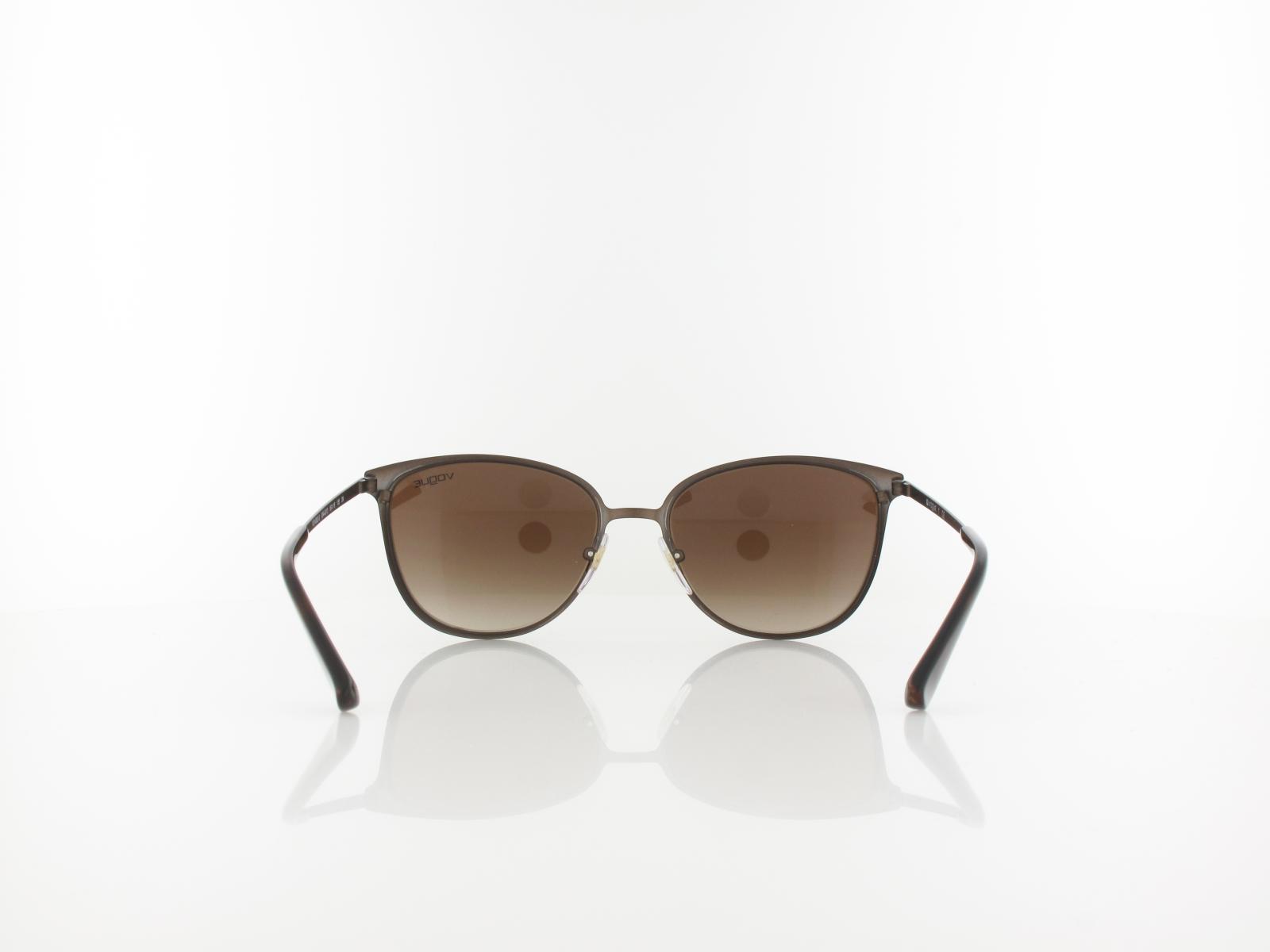 Vogue | VO4002S 934S13 55 | matte brown burnt / brown gradient