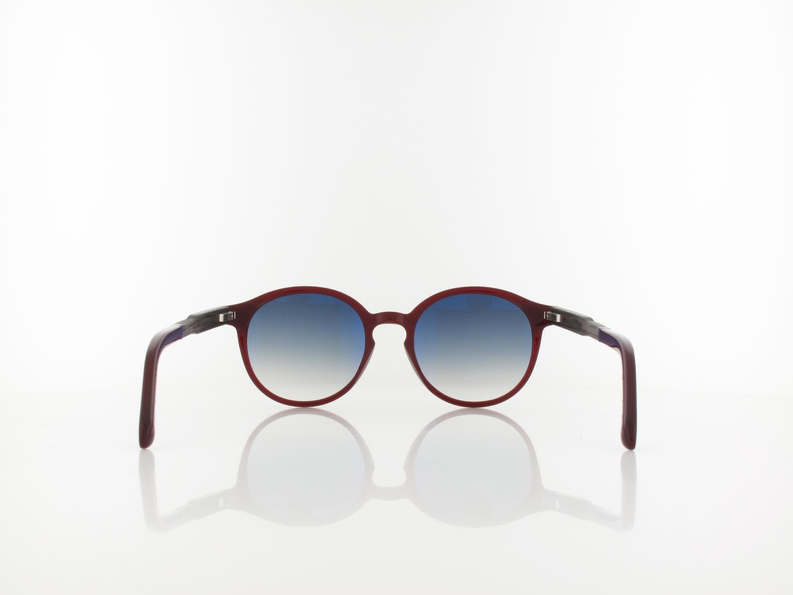 Wood Fellas | Trostberg Wood Acetate 10777 6983 51 | black oak burgundy / green gradient