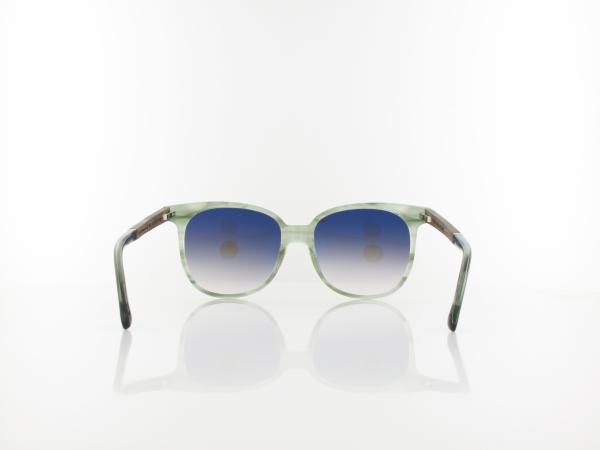 Wood Fellas | Moyland 11707 6428 55 | walnut smoked green / grey gradient