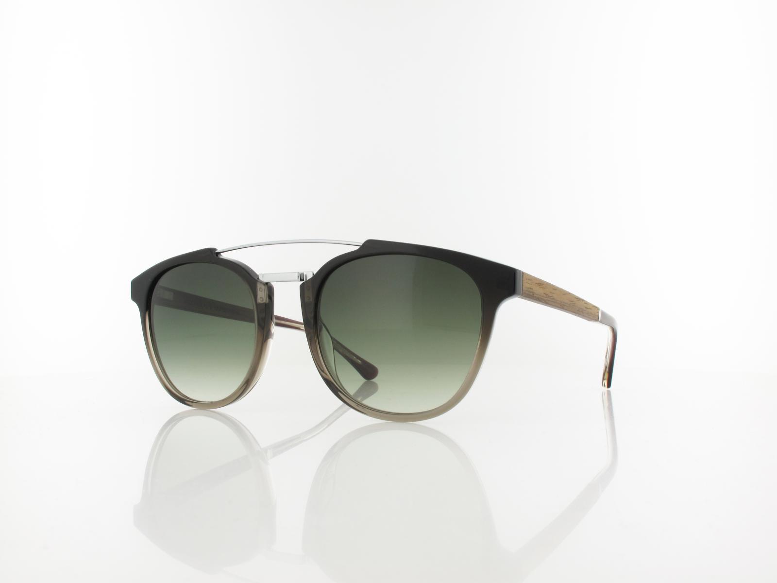 Wood Fellas | Pappenheim 11710 6520 53 | walnut black fade / green gradient