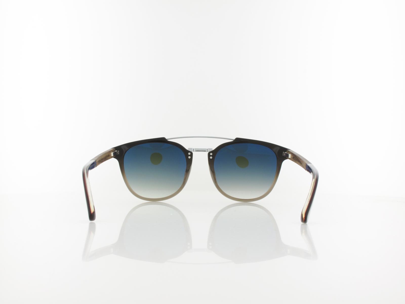 Wood Fellas | Pappenheim 11710 6520 53 | walnut black fade / green gradient