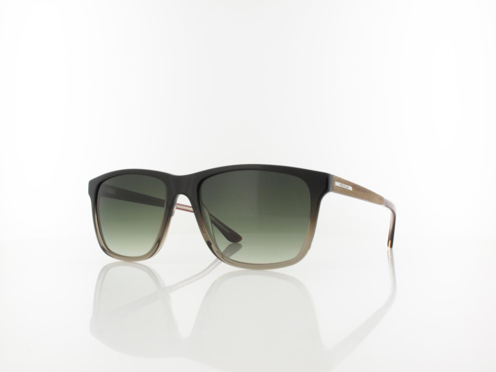 Wood Fellas | Oberhaus 11712 6526 56 | walnut black fade / green gradient