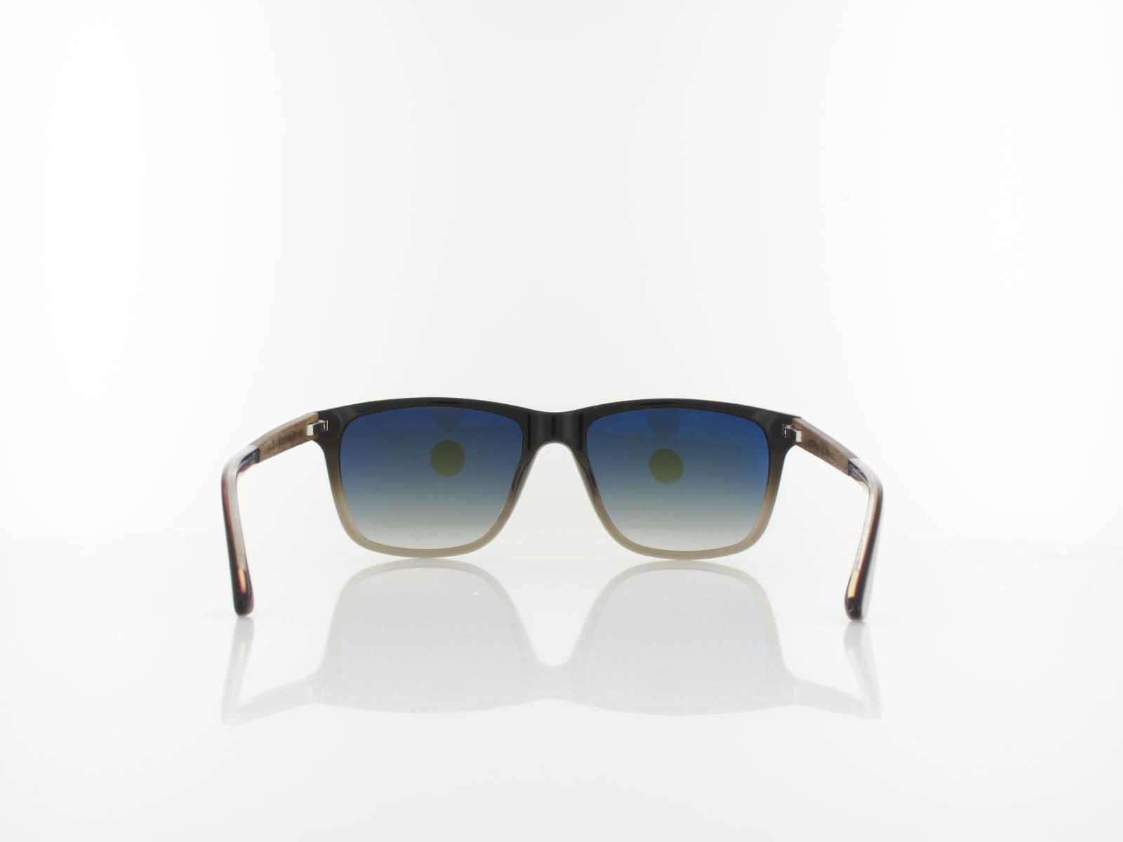 Wood Fellas | Oberhaus 11712 6526 56 | walnut black fade / green gradient