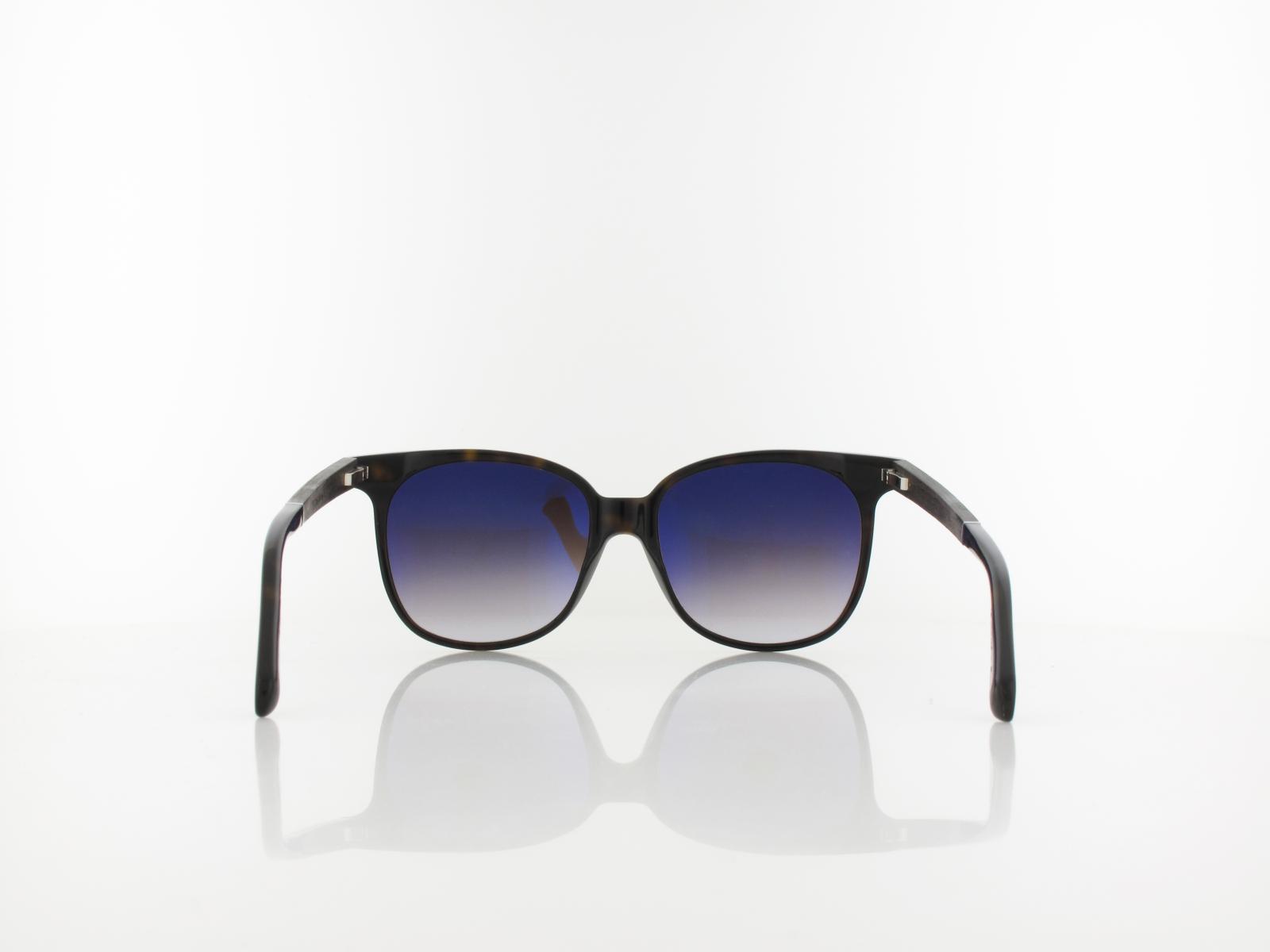 Wood Fellas | Aspect Wood Acetate 11713 6885 55 | black oak havana / brown gradient