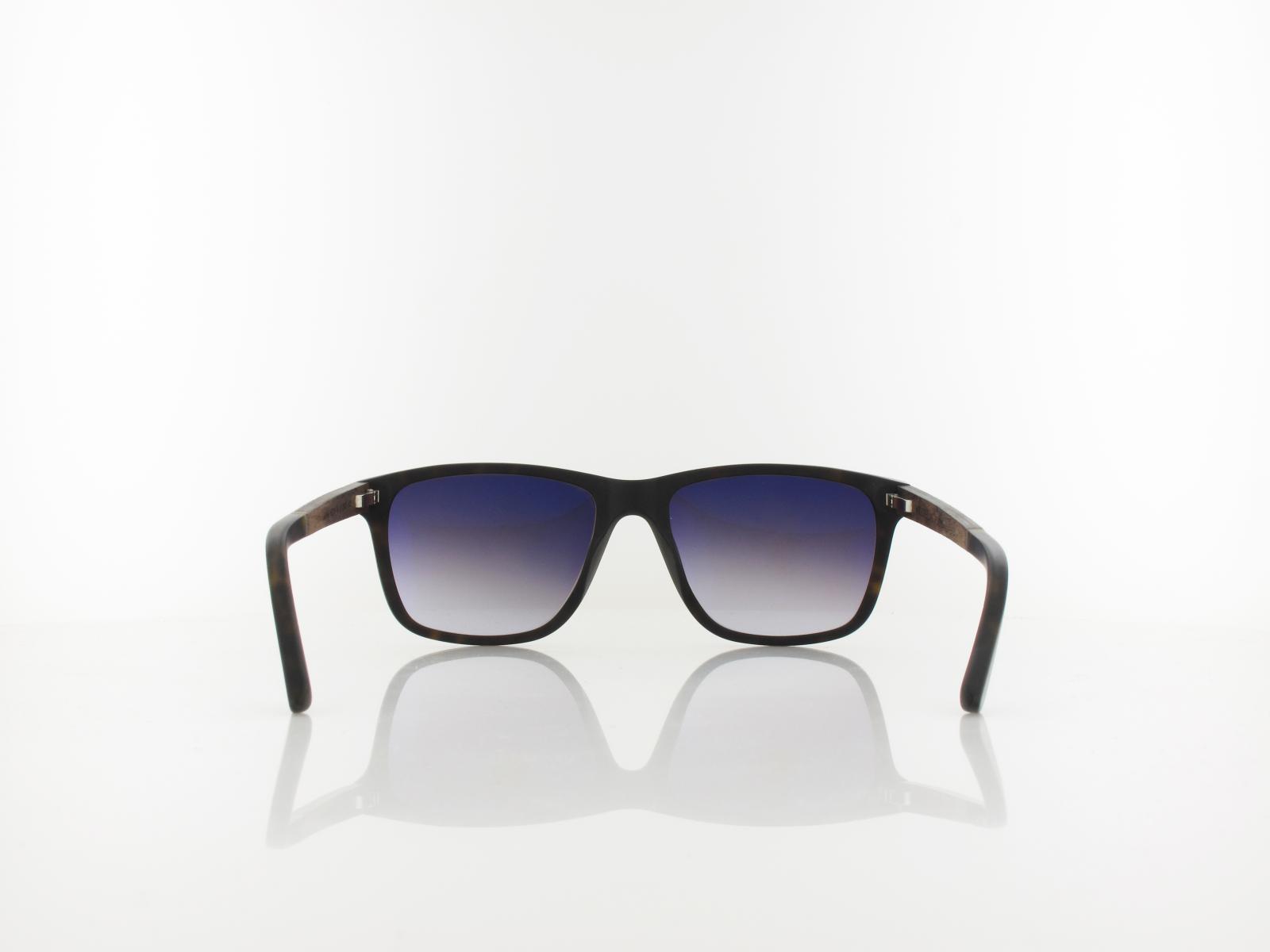 Wood Fellas | Focus Wood Acetate 11716 6868 56 | curled havana / brown gradient