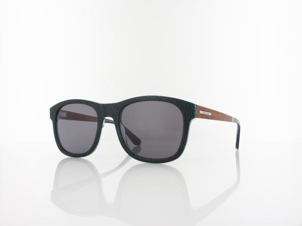 Wood Fellas | Mirror Wood Acetate 11719 6954 55 | macassar blue / grey