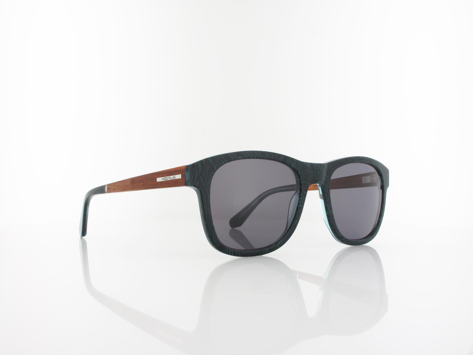 Wood Fellas | Mirror Wood Acetate 11719 6954 55 | macassar blue / grey