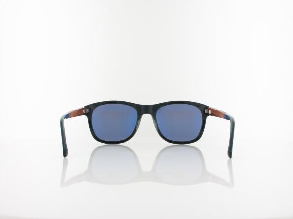 Wood Fellas | Mirror Wood Acetate 11719 6954 55 | macassar blue / grey