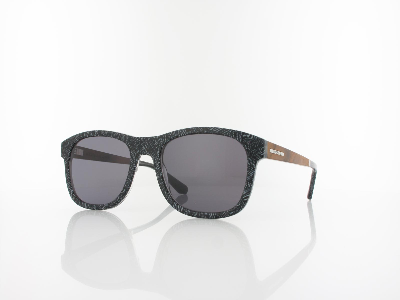 Wood Fellas | Mirror Wood Acetate 11719 6955 55 | curled grey / grey