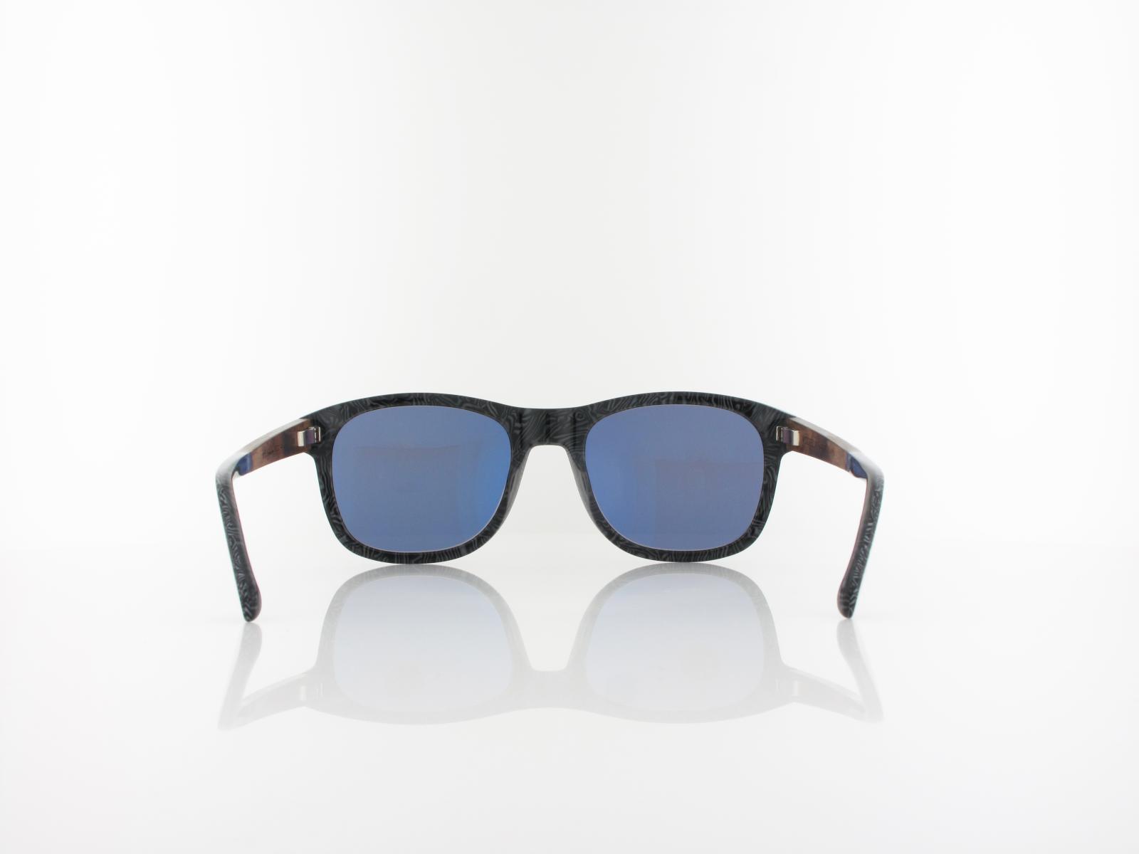 Wood Fellas | Mirror Wood Acetate 11719 6955 55 | curled grey / grey