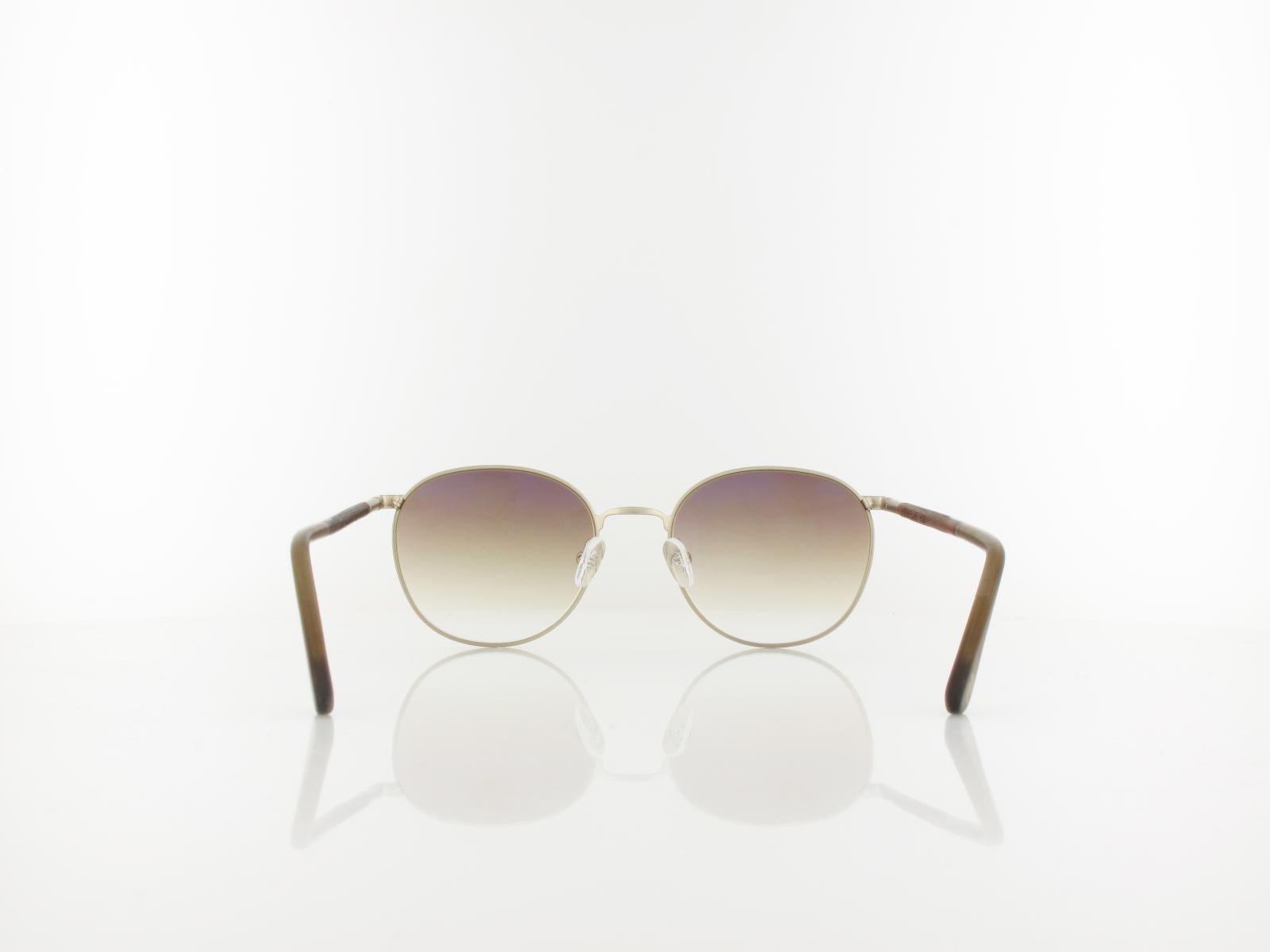 Wood Fellas | Hub Wood Stainless Steel 11723 6876 53 | macassar gold / gold gradient mirror