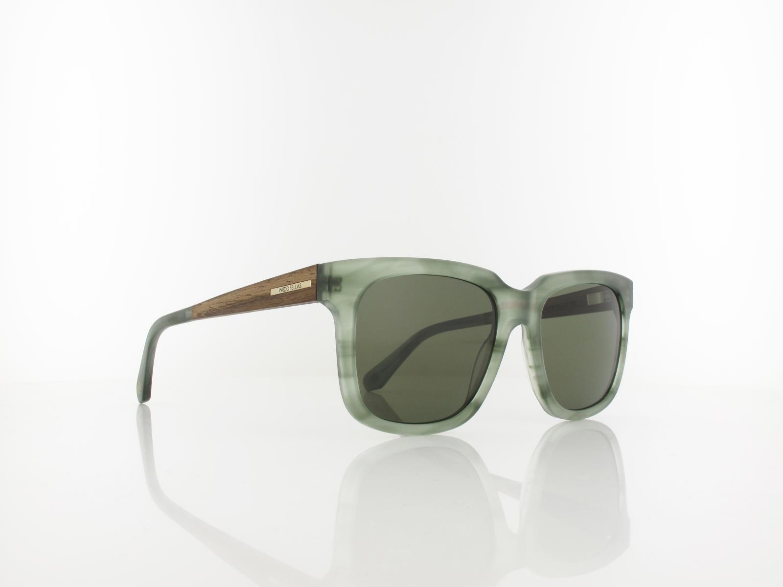 Wood Fellas | Morph Wood Acetate 11727 7081 53 | walnut green / green polarized