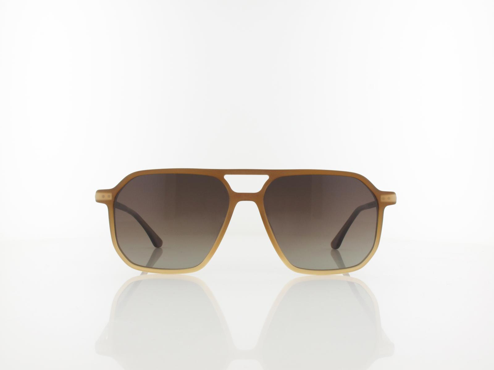 Wood Fellas | Jog Wood Acetate 11728 7083 57 | curled brown / brown gradient polarized