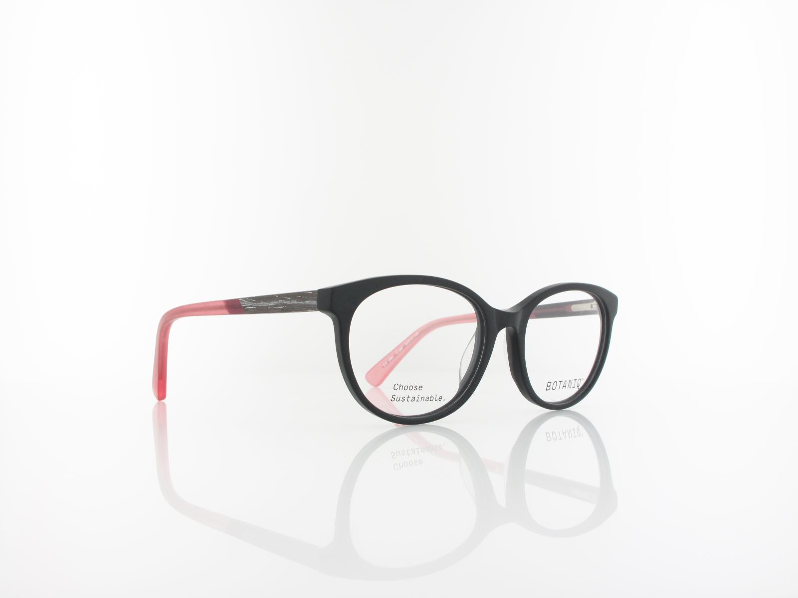 Botaniq | BIO-1002 104 52 | matte black wood pink crystal