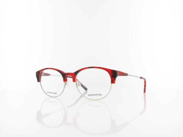 Comma | 70026 70 50 | red tortoise matte silver
