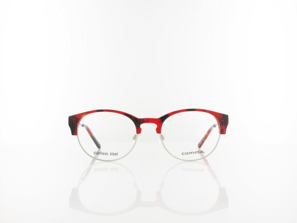Comma | 70026 70 50 | red tortoise matte silver