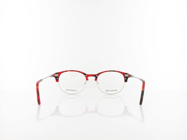 Comma | 70026 70 50 | red tortoise matte silver