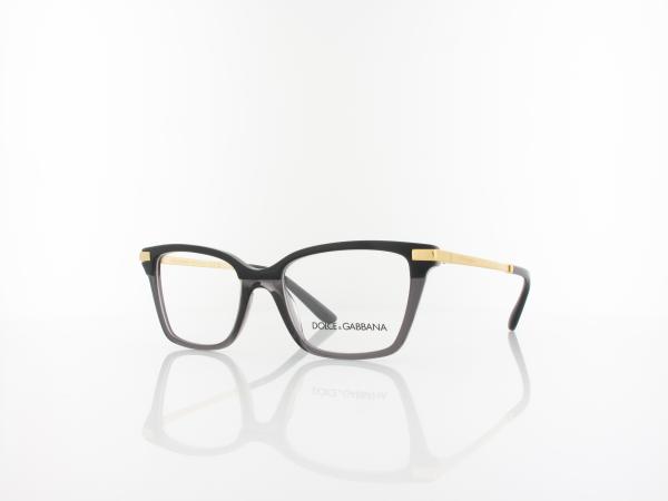 Dolce&Gabbana | DG3345 3246 50 | black transparent black
