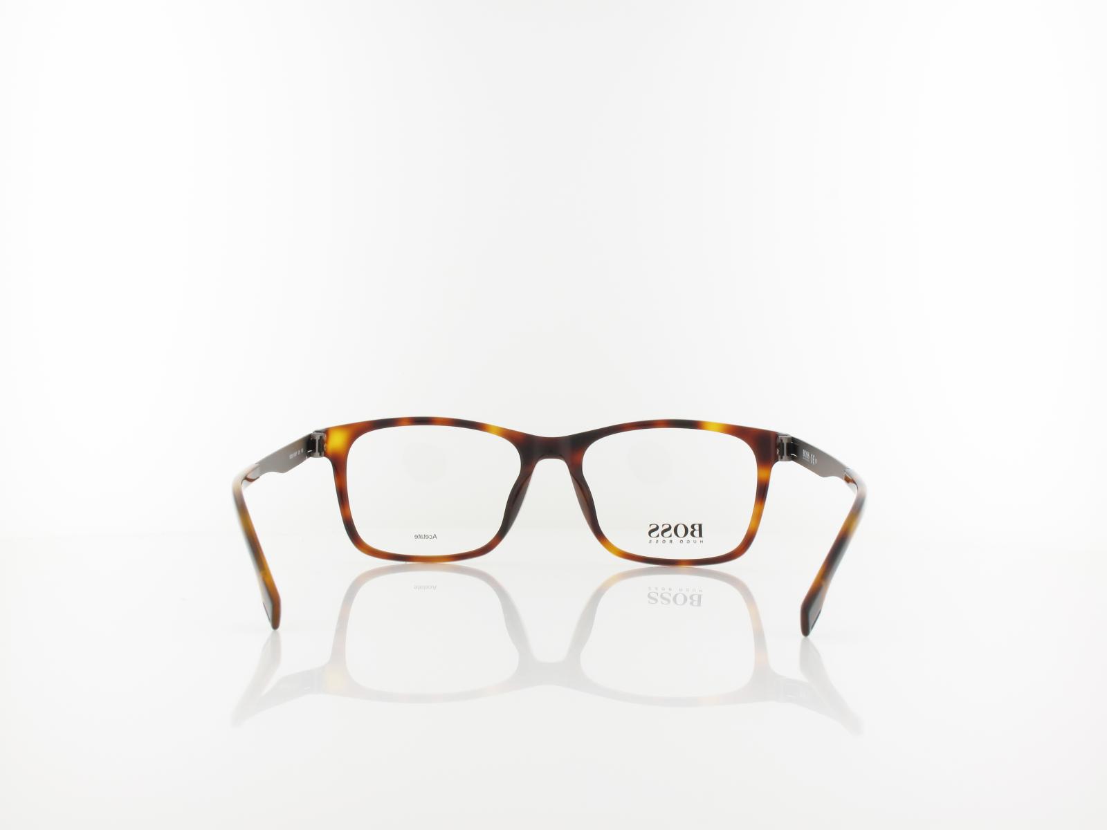 Boss | BOSS 1343/F I2H 54 | brown havana matte ruthenium